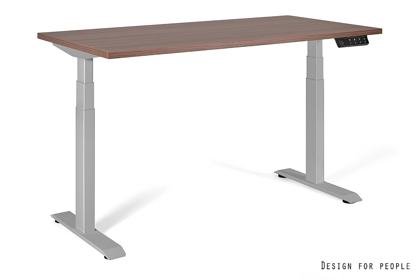 Galds Aktiva I 140;160/70 cm pelēks/valrieksts - N1 Home