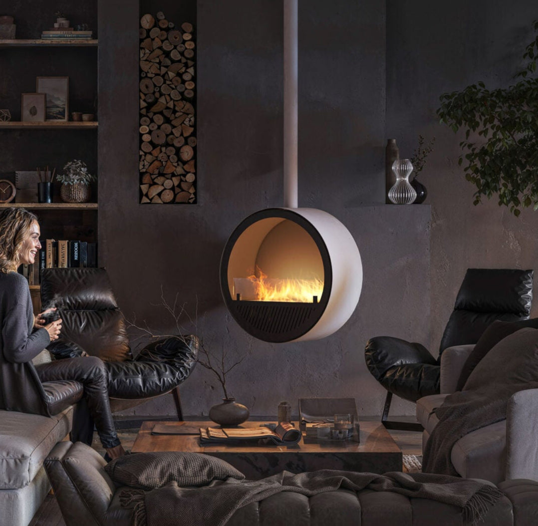 Biokamīns Incyrc Slim 72/30/220 cm balts - N1 Home