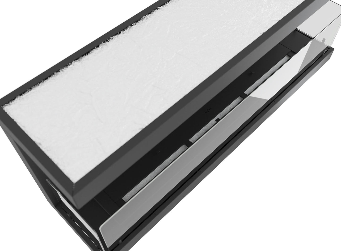 Biokamīns INSI C 3. versijas 100/50/30; 120/50/30 cm melns - N1 Home