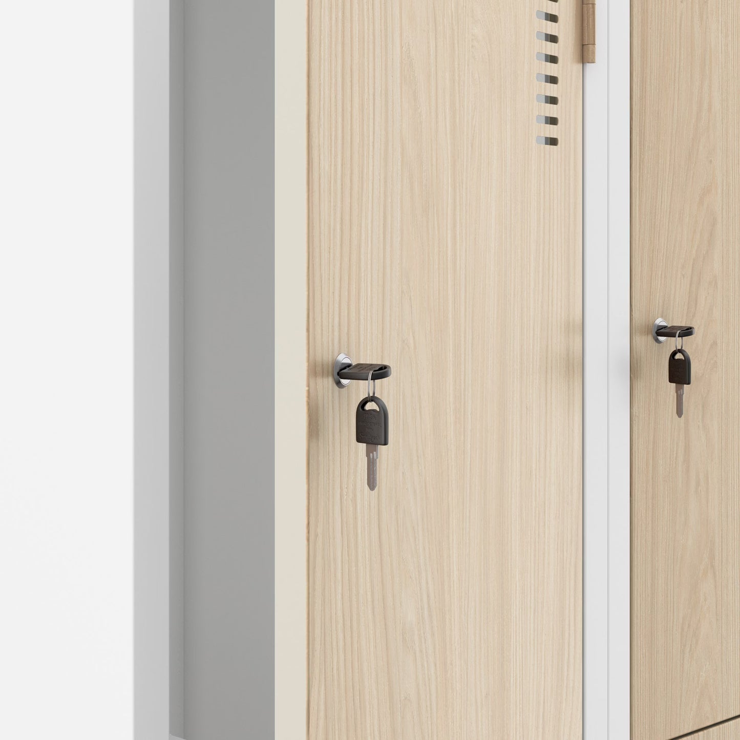 L-veida skapis Juli 80/185/45 cm balts/sonoma ozols - N1 Home