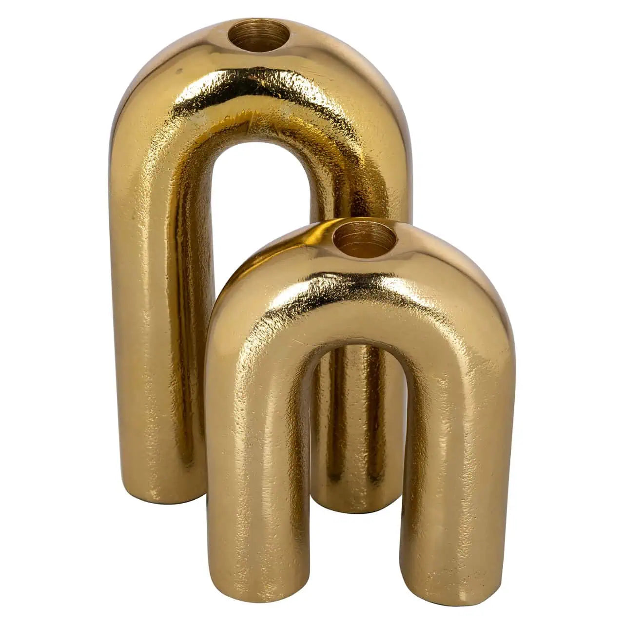 Svečturis Rowin gold small Richmond Interiors 15/12/5 cm zelts - N1 Home