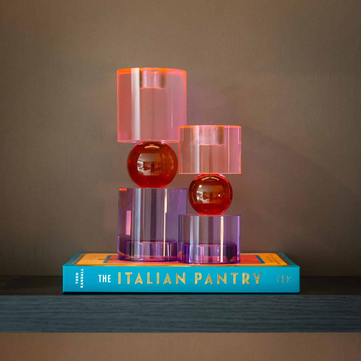 Svečturis Zahra Richmond Interiors 21/8/8 cm purple - N1 Home