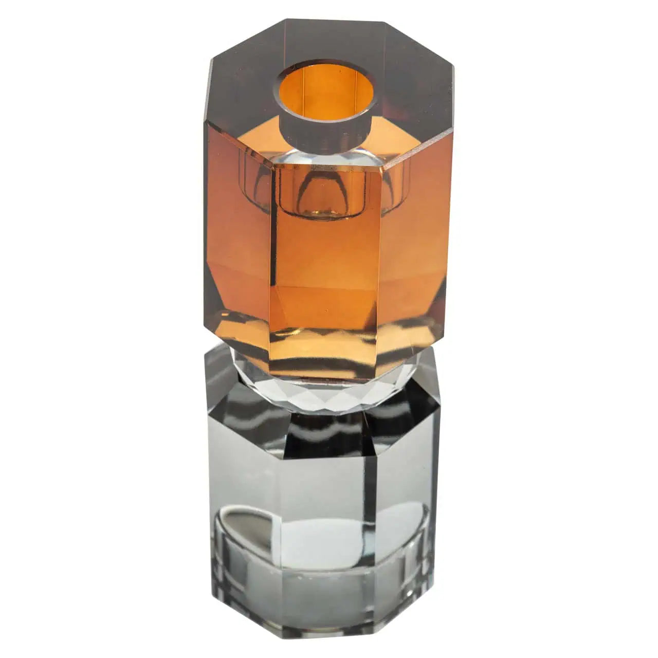 Svečturis Thyra Richmond Interiors 15,5/6/6 cm dzintars/dūmi - N1 Home