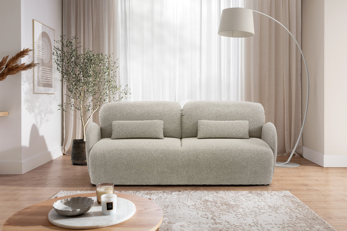 Dīvāns Din 212/88/108 cm Corbett 21 - N1 Home