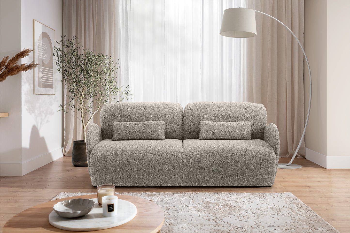 Dīvāns Din 212/88/108 cm Corbett 23 - N1 Home