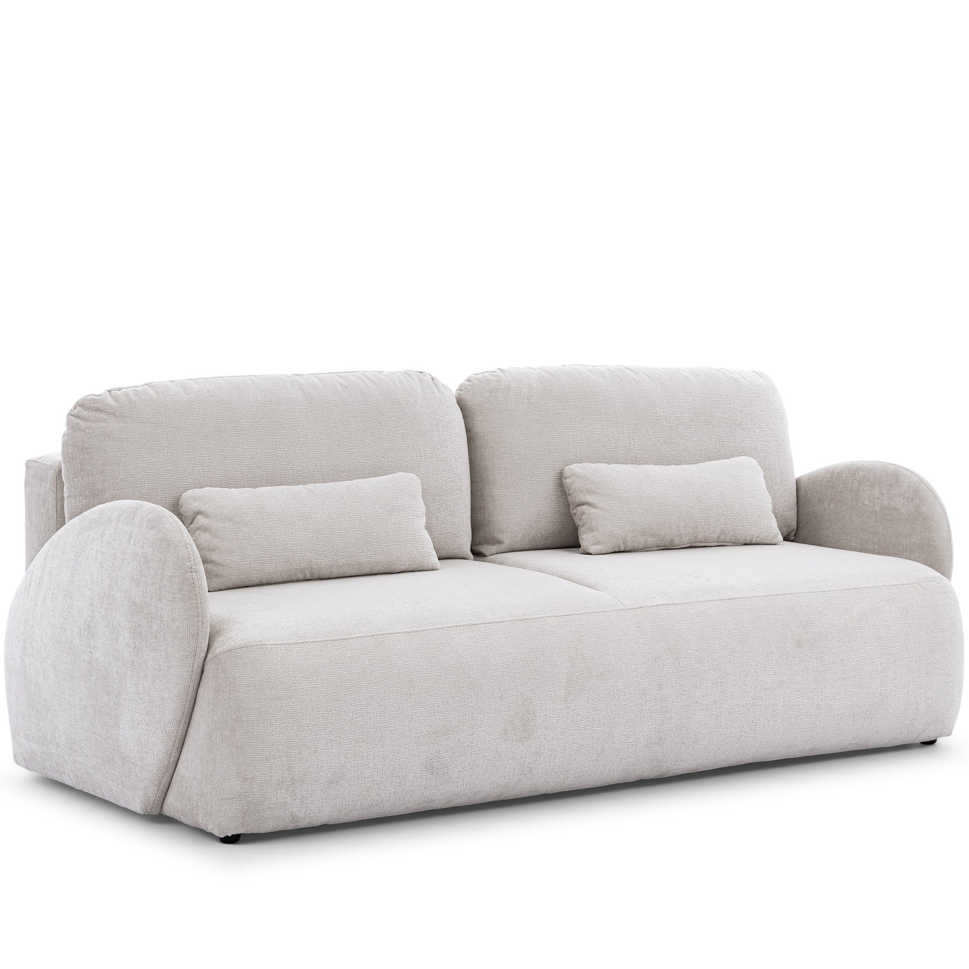 Dīvāns Din 212/88/108 cm gaiši pelēks - N1 Home