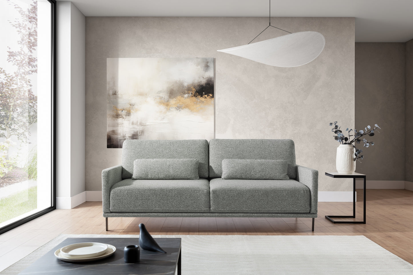 Dīvāns Melo 213/88/106 cm Corbett 82 - N1 Home