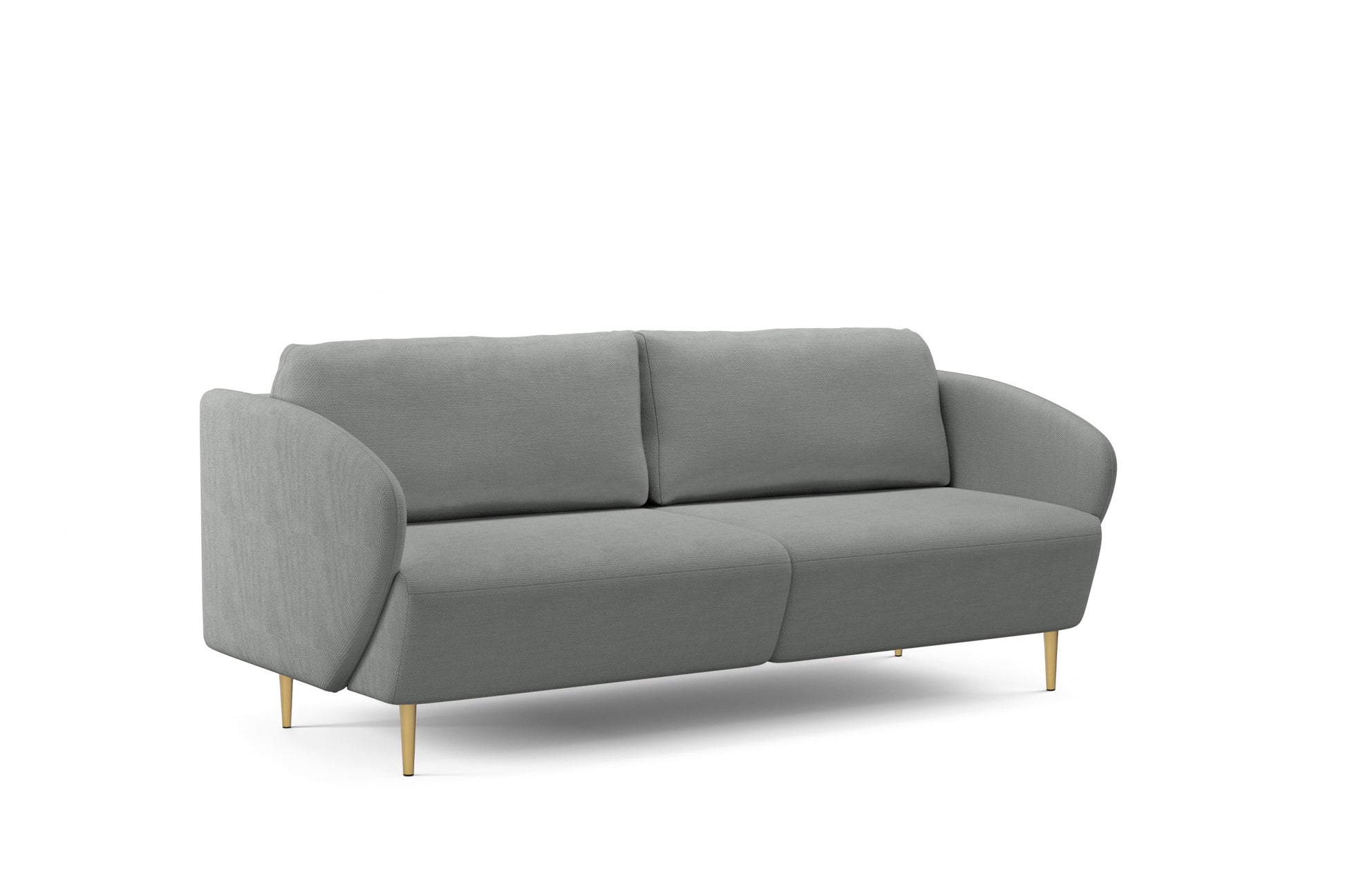 Dīvāns Nao 212/95/98 cm Magni 206.12/zelts kājas - N1 Home