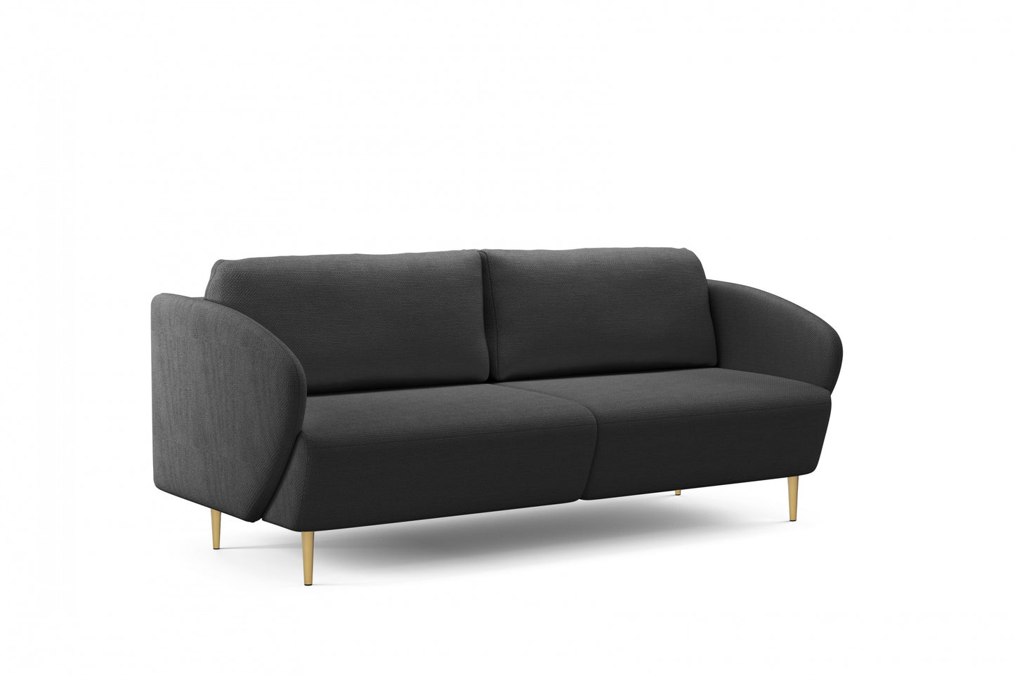Dīvāns Nao 212/95/98 cm Magni 206.16/ zelts kājas - N1 Home