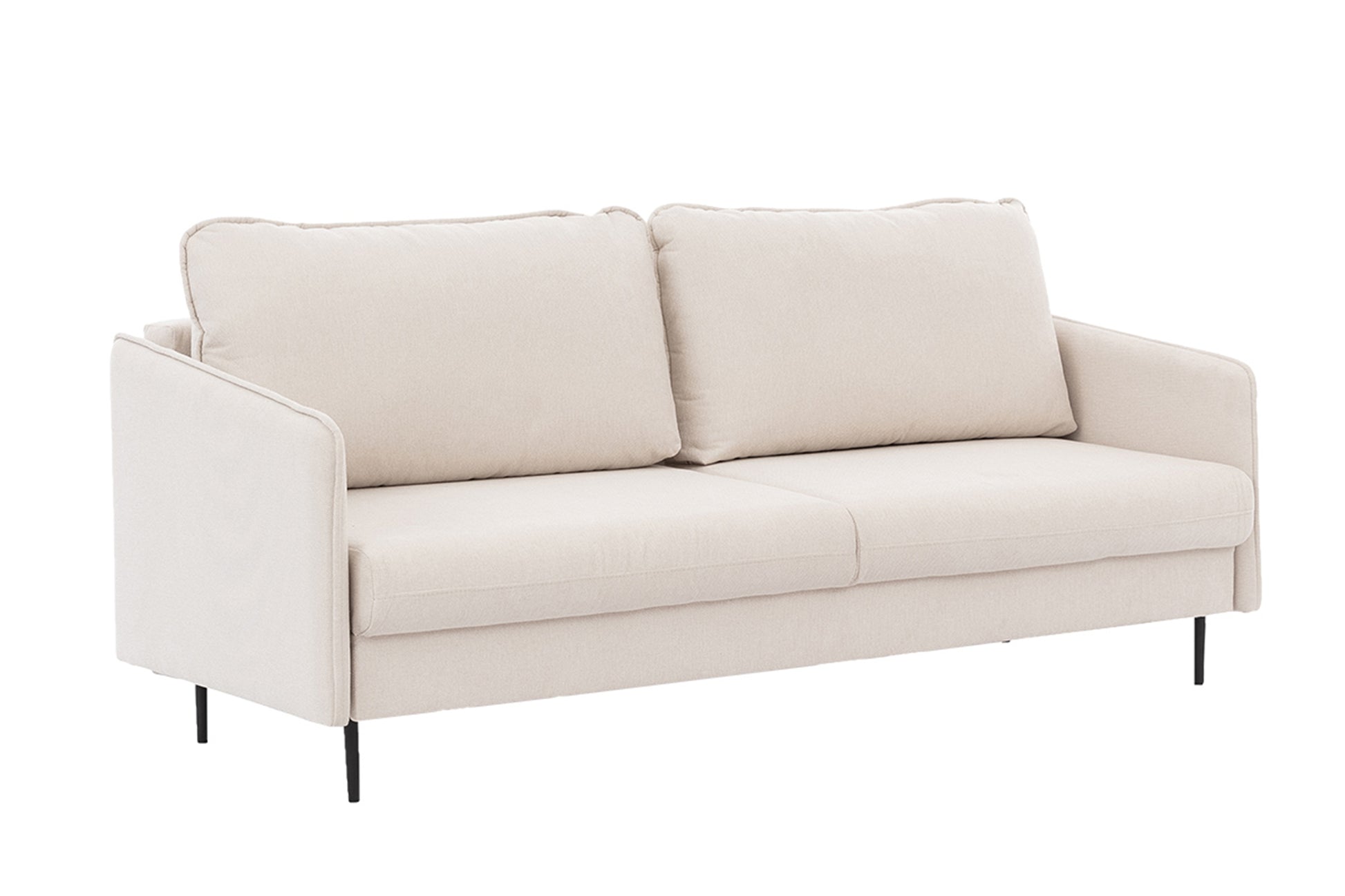 Dīvāns Tai 207/95/98 cm Loft 1/melnas kājas - N1 Home