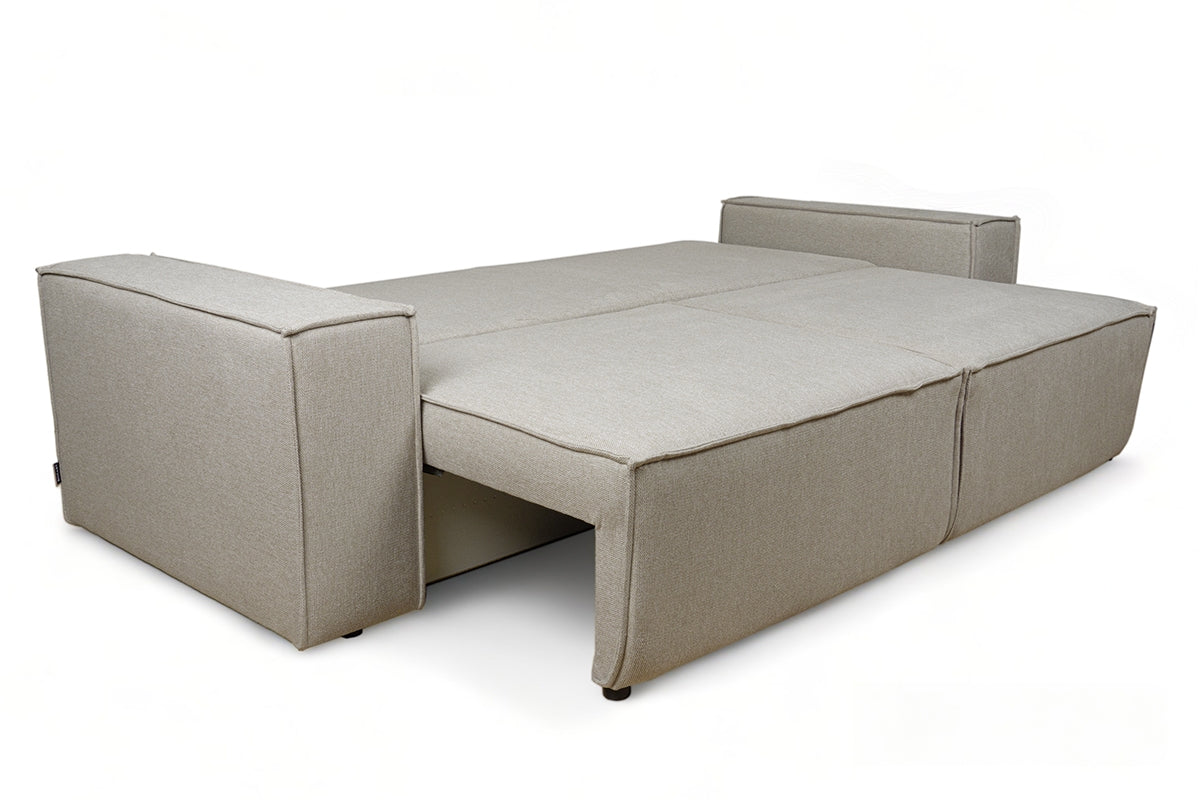 Dīvāns LION 245/77-90/95 cm gaiši pelēks - N1 Home