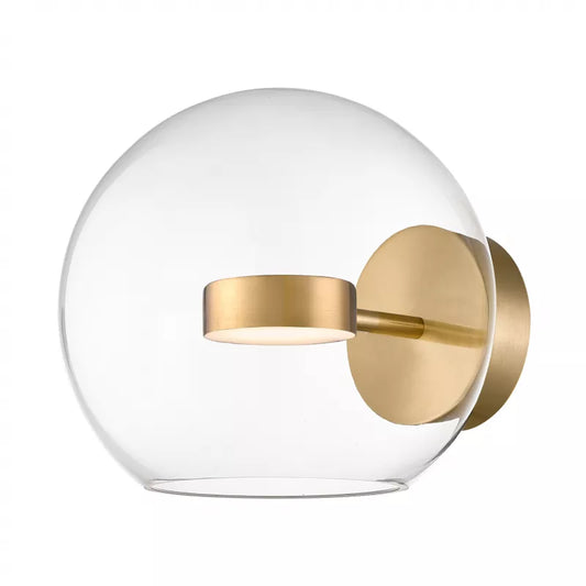 Sienas lampa Enso 21/25/23 cm zelts