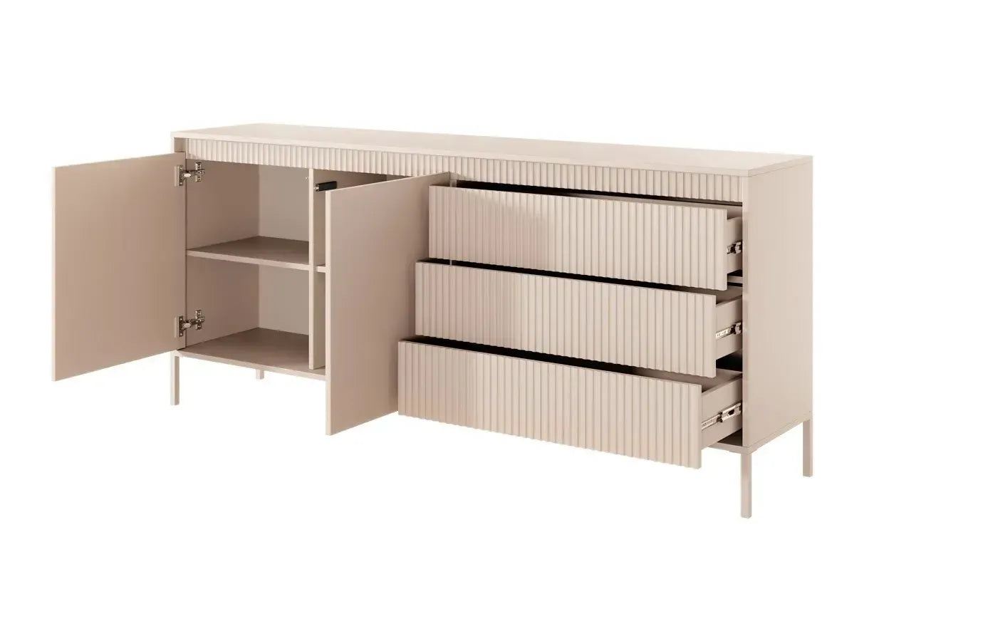 Kumode Sensi 187/81/39 cm bēšš - N1 Home