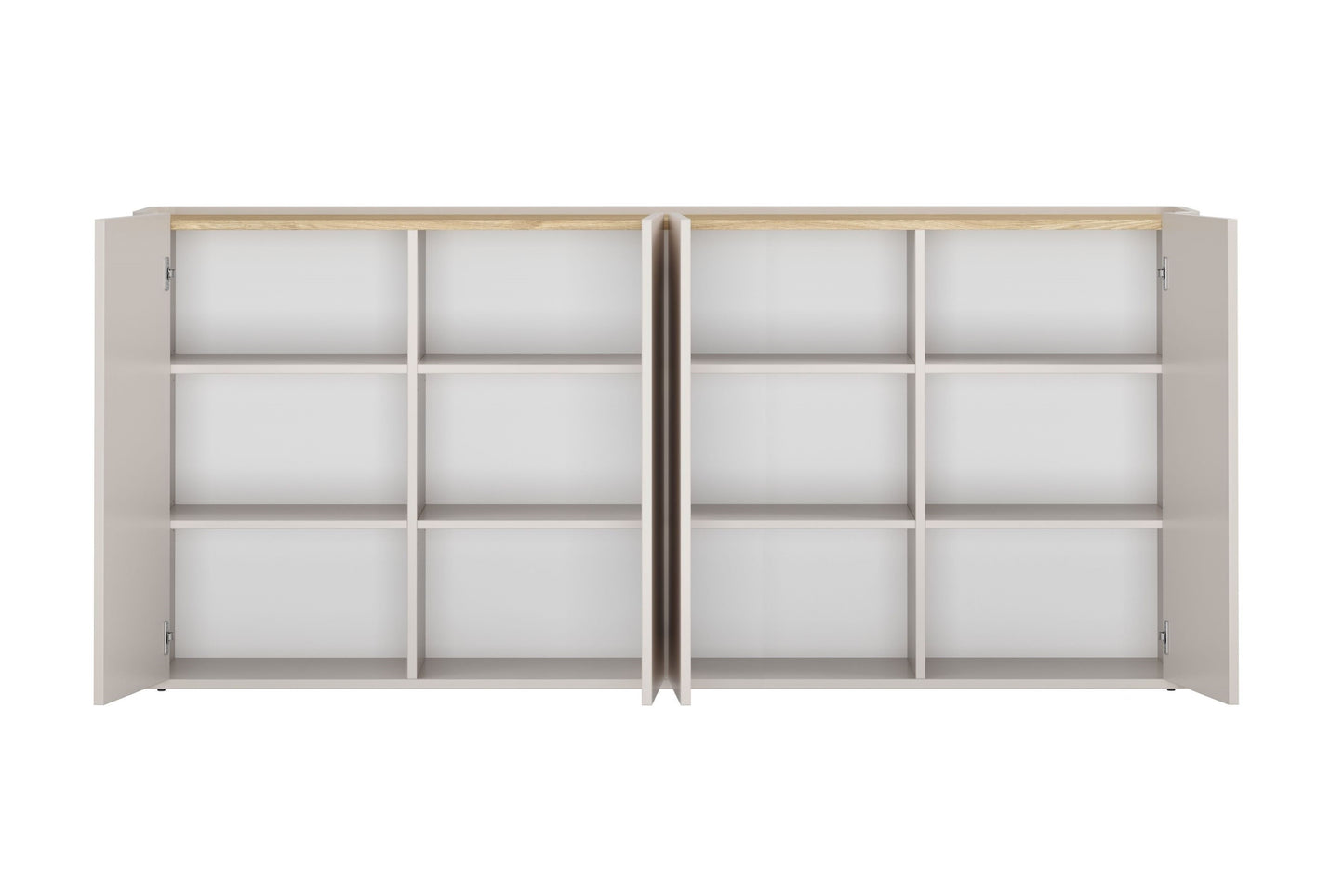 Kumode Elva 200/89.5/48 cm Kašmirs / Eļļots ozols - N1 Home