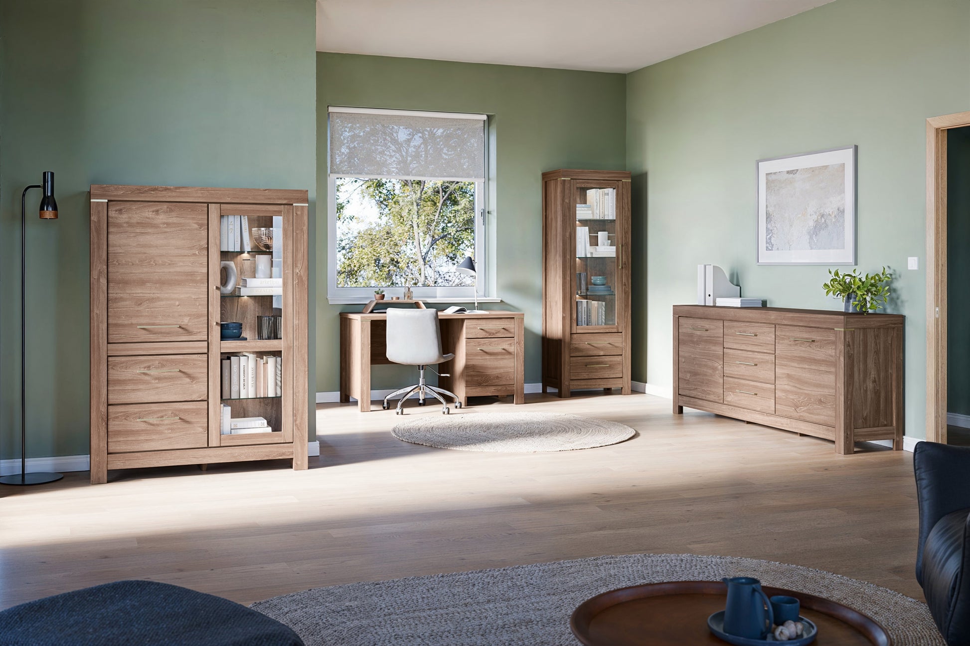 Kumode Geri 200/85/45 cm rosīgs ozols - N1 Home