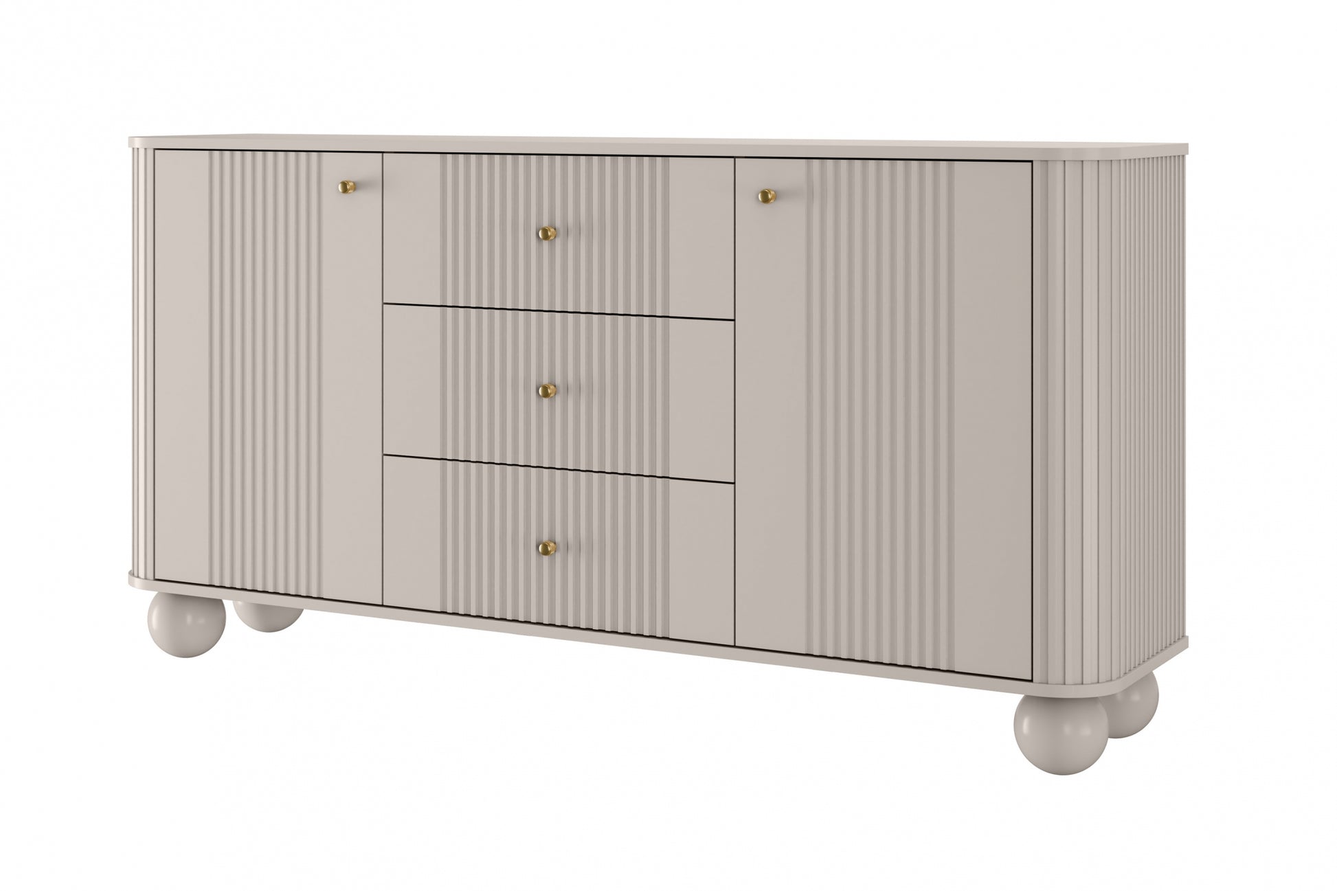 Kumode Vespa 160/82/38 cm kašmirs/zelts - N1 Home