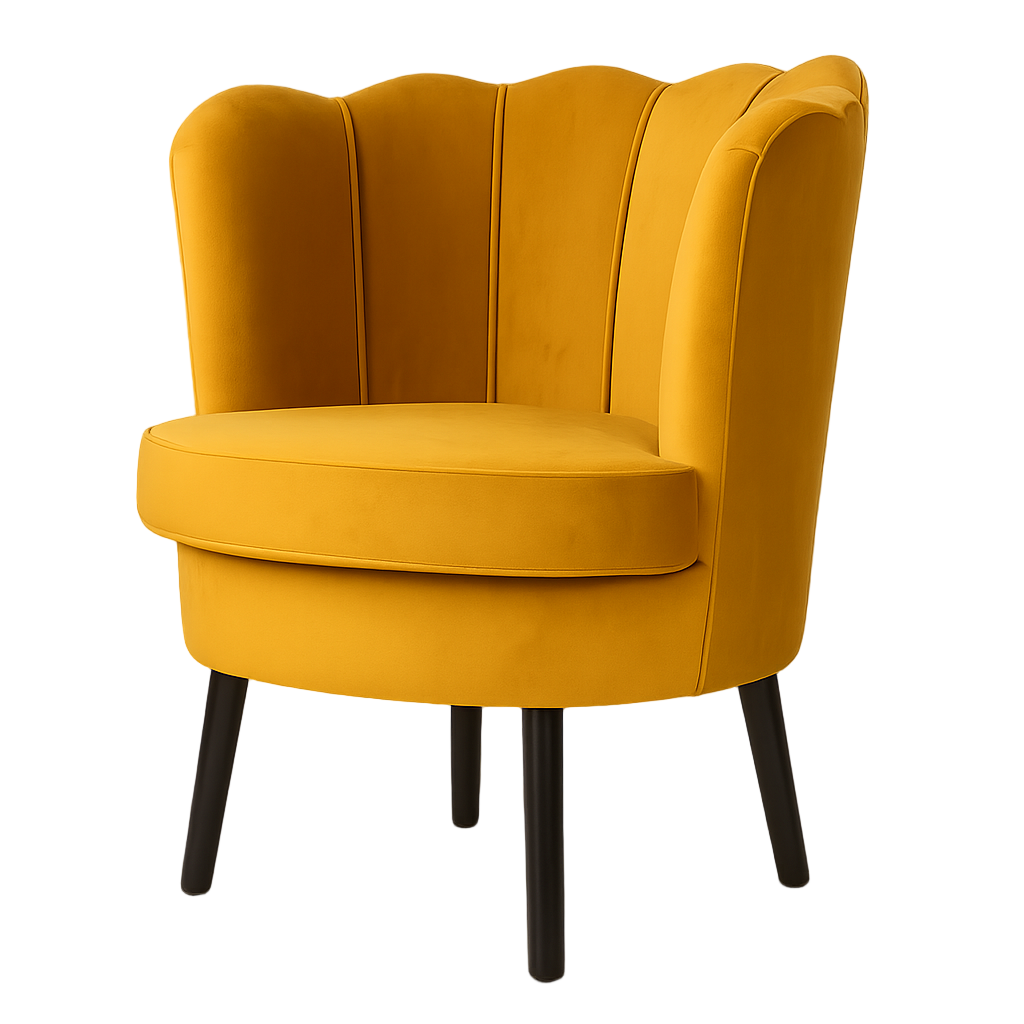 Krēsls Kroks 79/63/43 cm dzelts