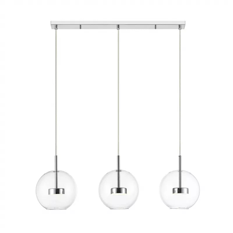 Piekaramā lampa Enso 40/84/20 cm hroms - N1 Home