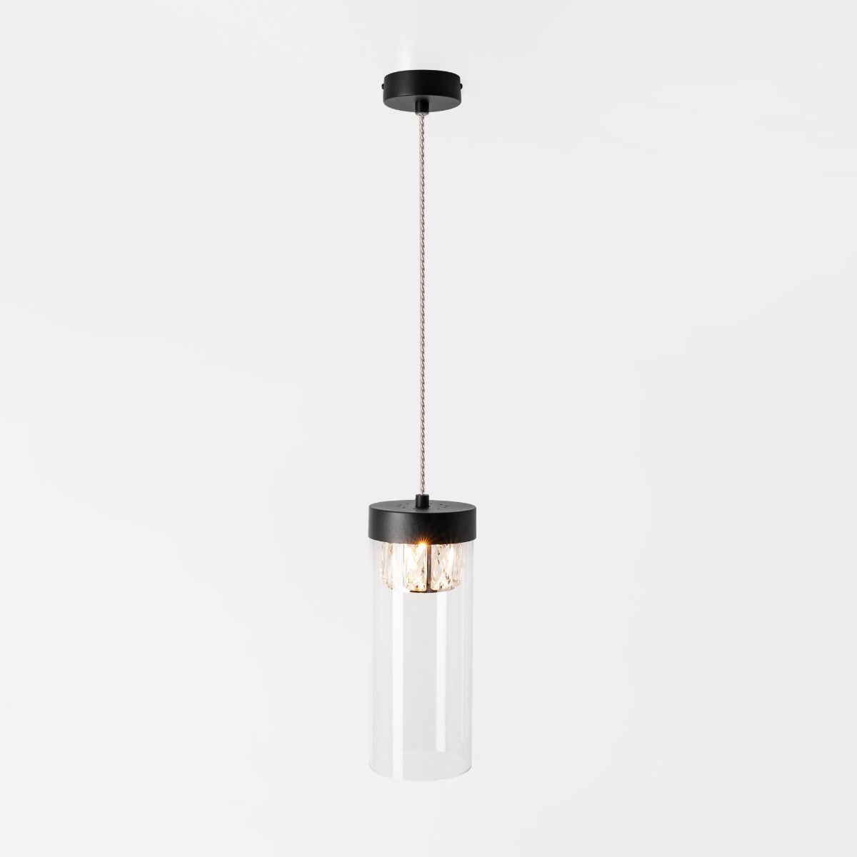 Piekaramā lampa Gemma 43/11 cm melns