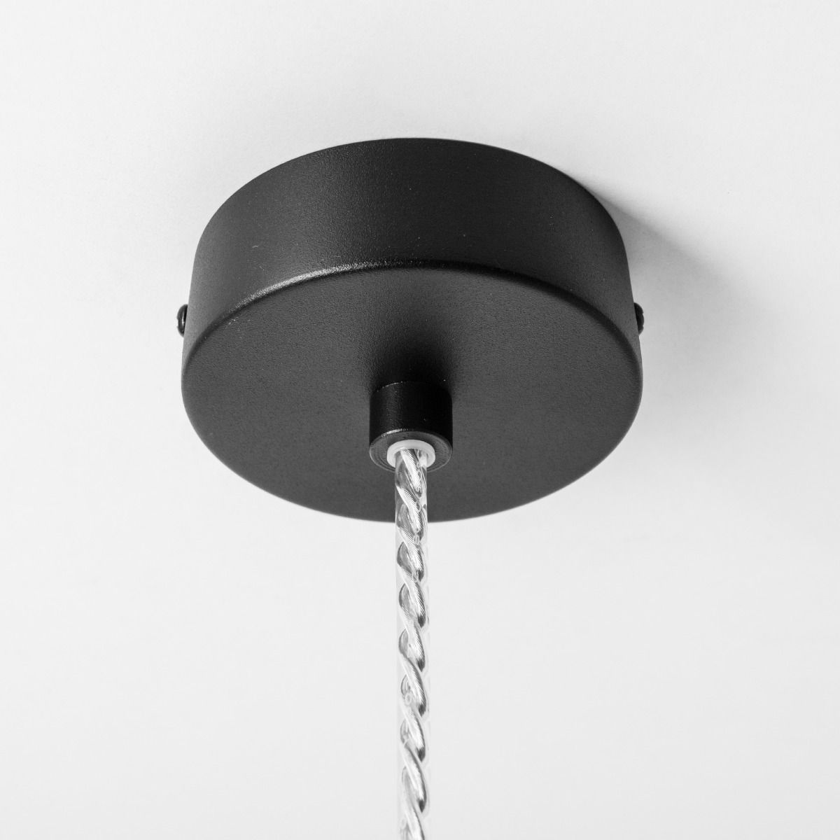 Piekaramā lampa Gemma 43/11 cm melns