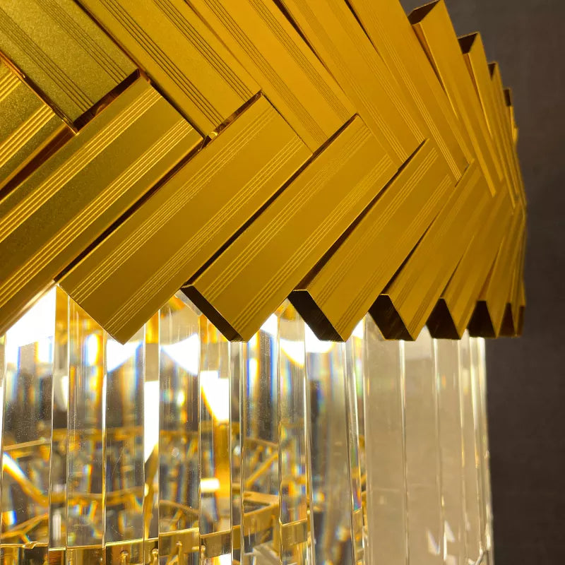 Piekaramā lampa Lija 100/50/50 cm zelts - N1 Home
