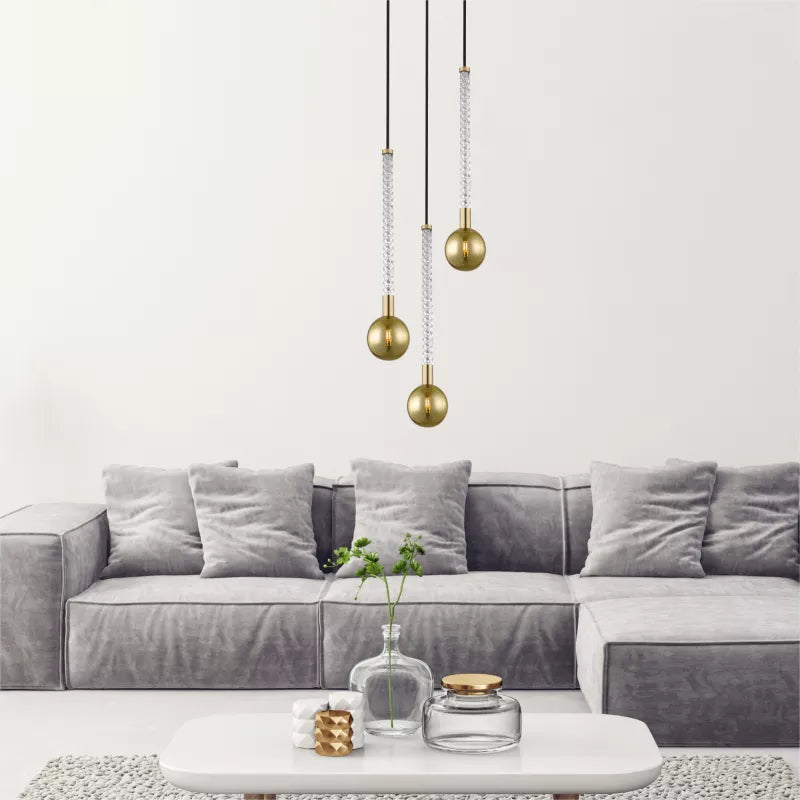 Piekaram lampa Midls 74/11/11 cm zelts - N1 Home