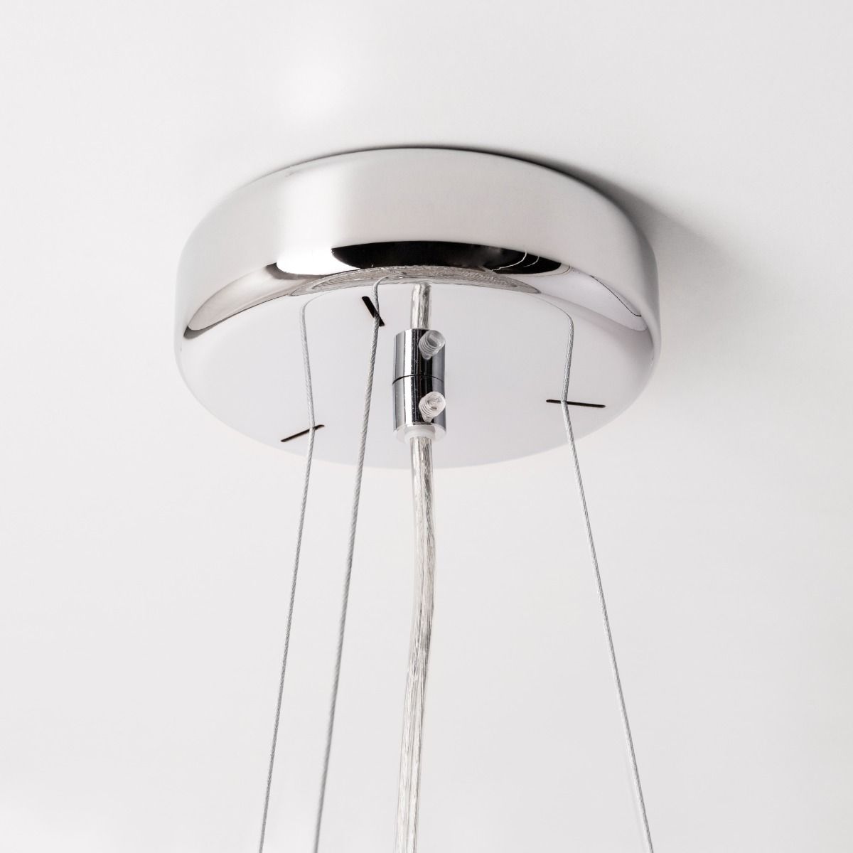 Piekaramā lampa Baron 139/46/46 cm hroms