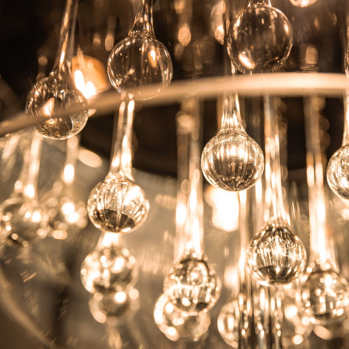 Piekaramā lampa Kristāla 22/50 cm hroms