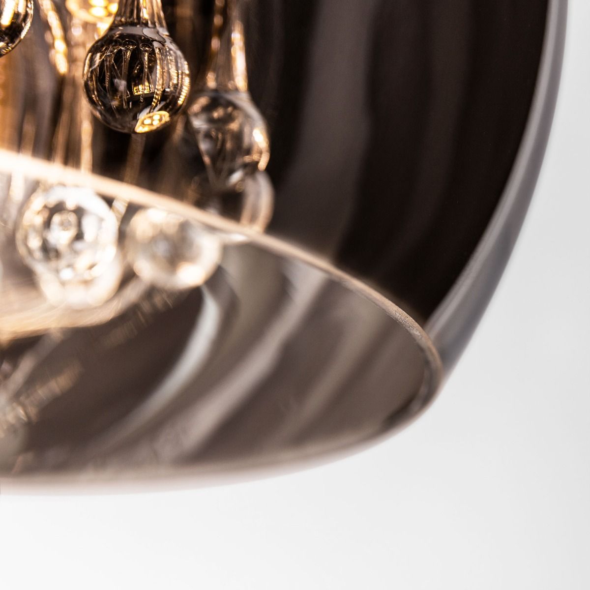 Piekaramā lampa Kristāla 145/50 cm hroms - N1 Home