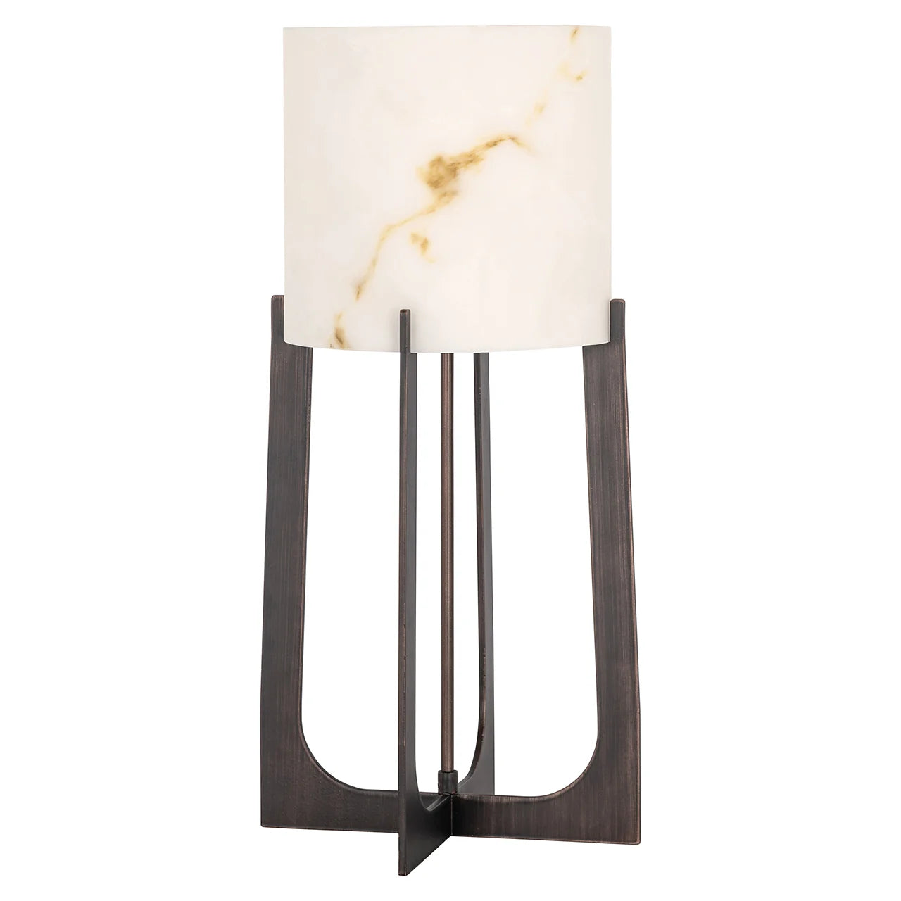 Galda lampa Richmond Interiors Loura small 57/27/27 cm bronza - N1 Home