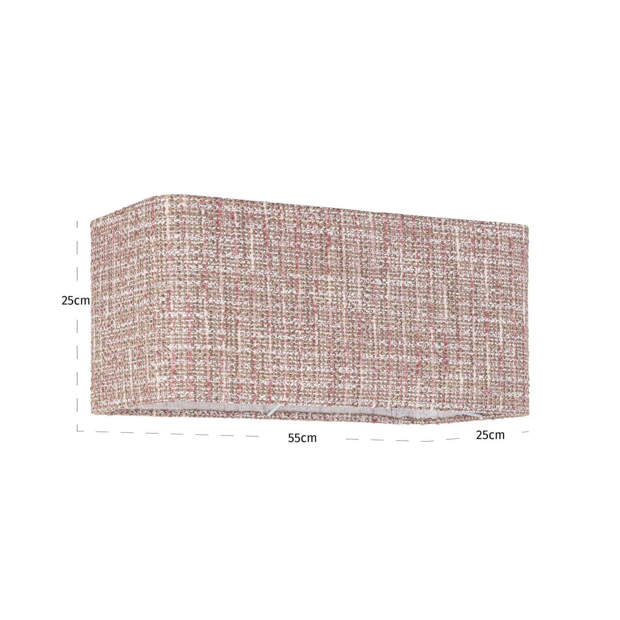 Abažurs Live Richmond Interiors 55/25/25 cm trendy rose