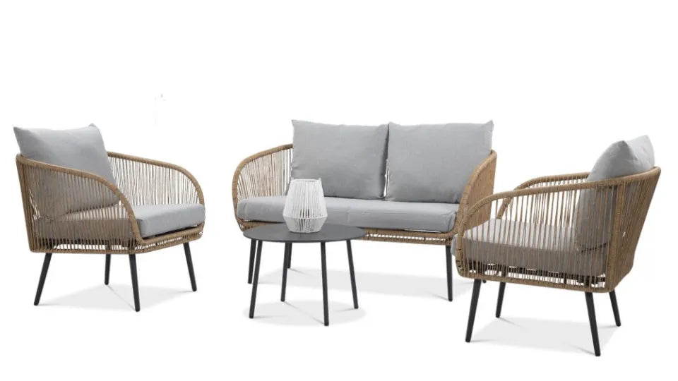 Dārza komplekts Fory Kaf ohra/melns - N1 Home