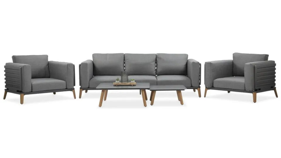 Atpūtas komplekts Radi Smols pelēks - N1 Home