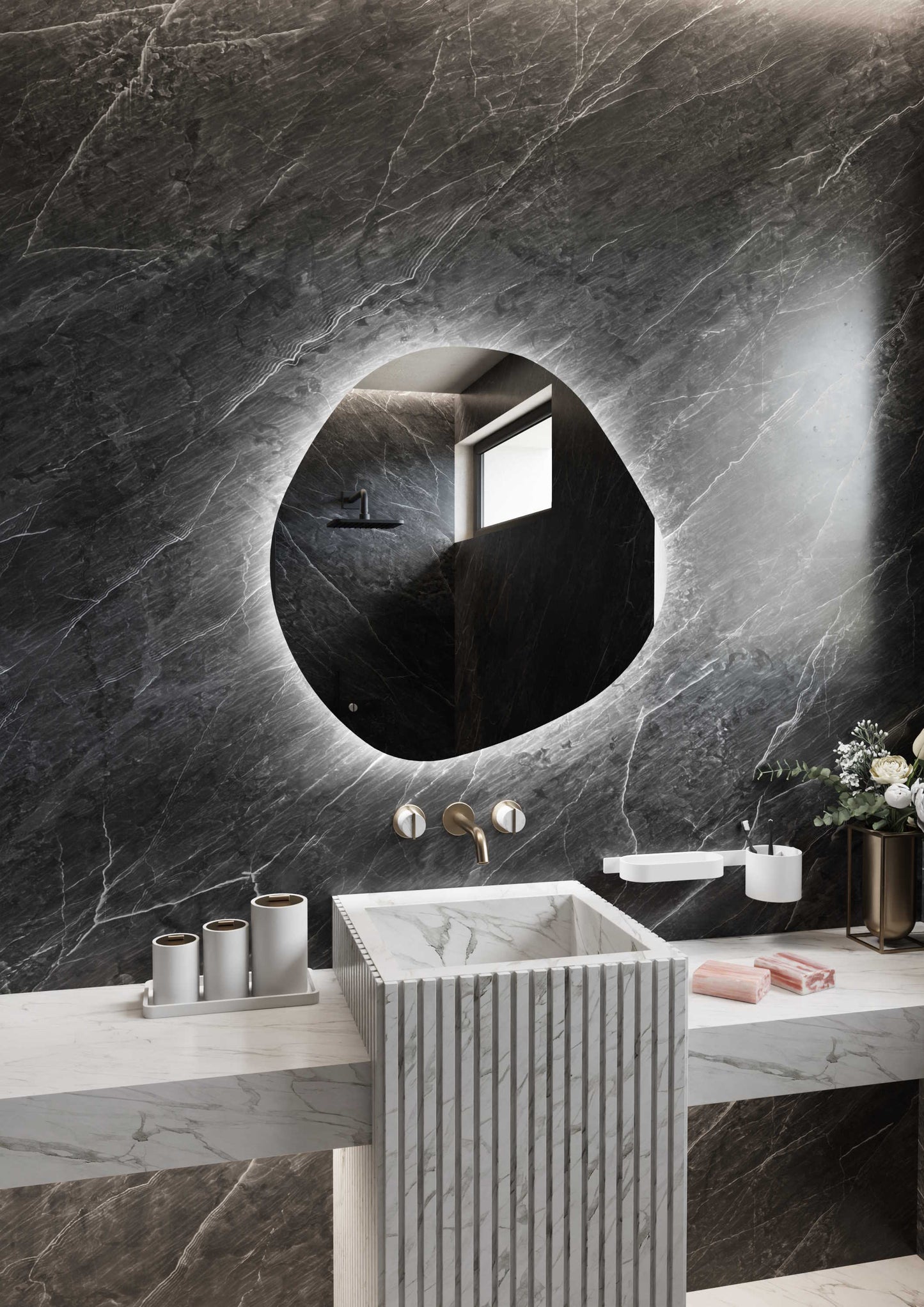 Spogulis India 60/60 cm; 80/80 cm