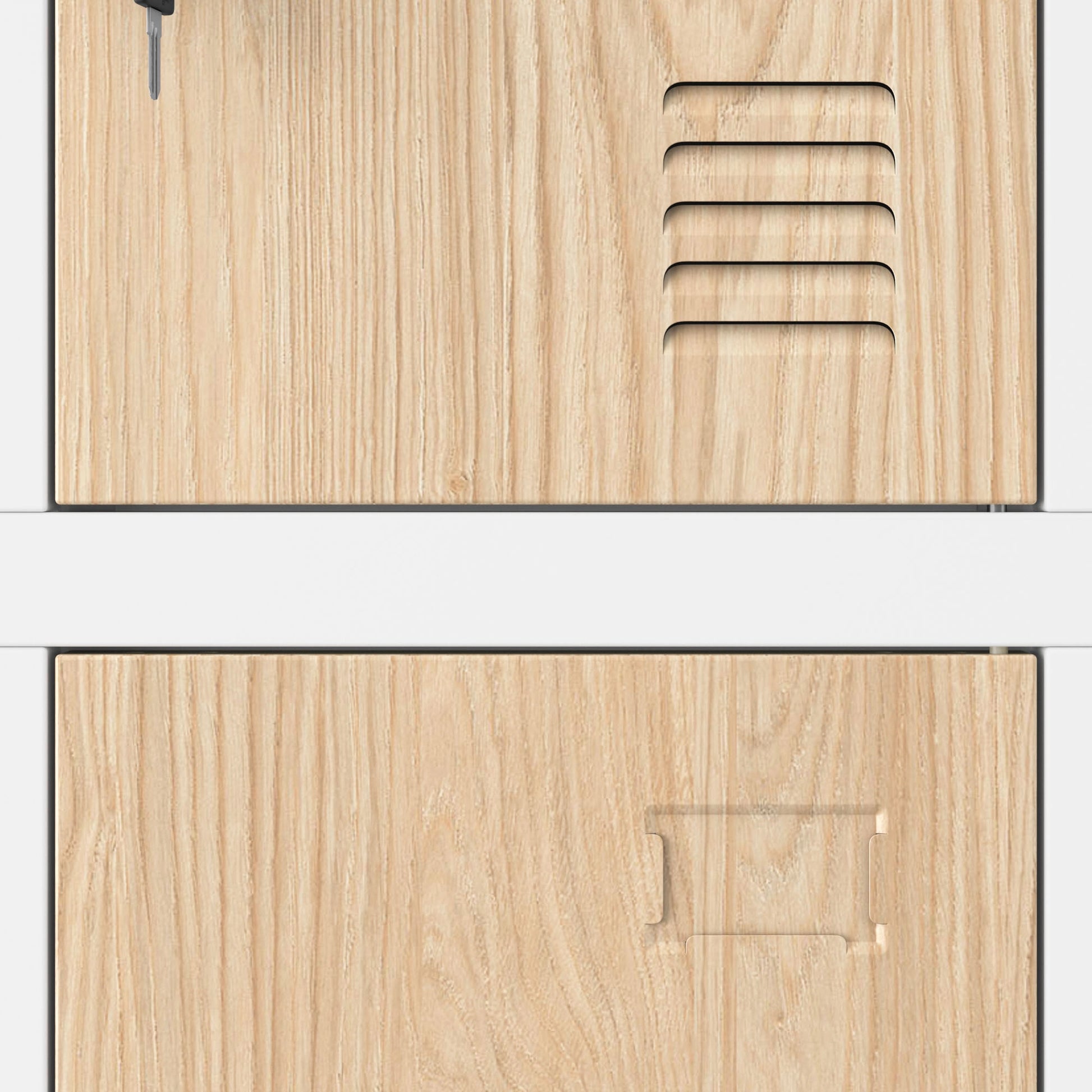 Metāla skapis Marc 185/90/40 cm sonoma ozols/balts - N1 Home