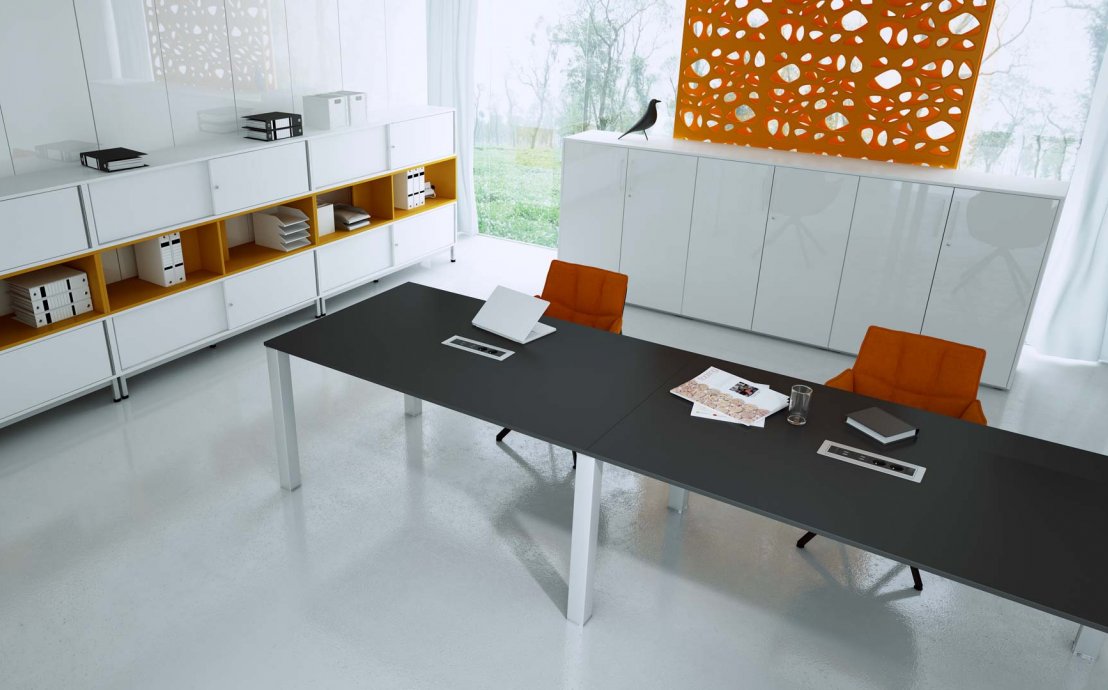 Galds Gras 90-240/90/160/75 cm Amerikāņu ozols STD14/bēšs - N1 Home