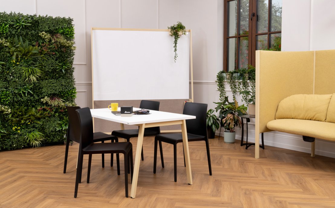 Galds Opit-Lite II A 120-160/70/74 cm Amerikāņu ozols STD14/ Netīri rozā M09 - N1 Home