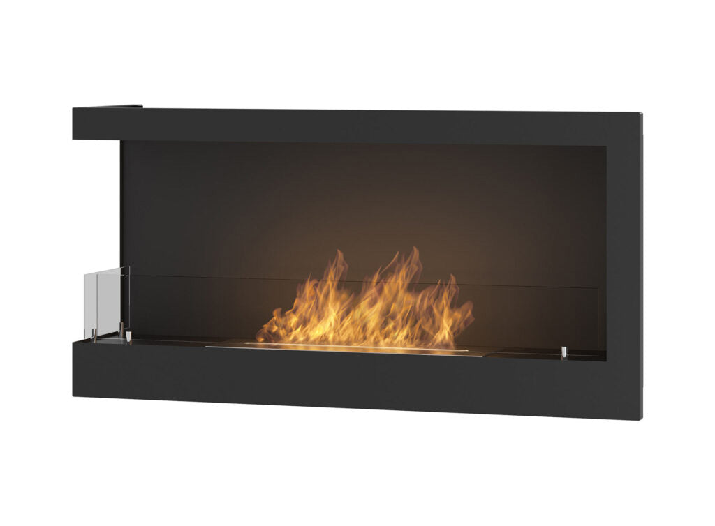 Biokamīns Cornia 120/45/20 cm melns - N1 Home