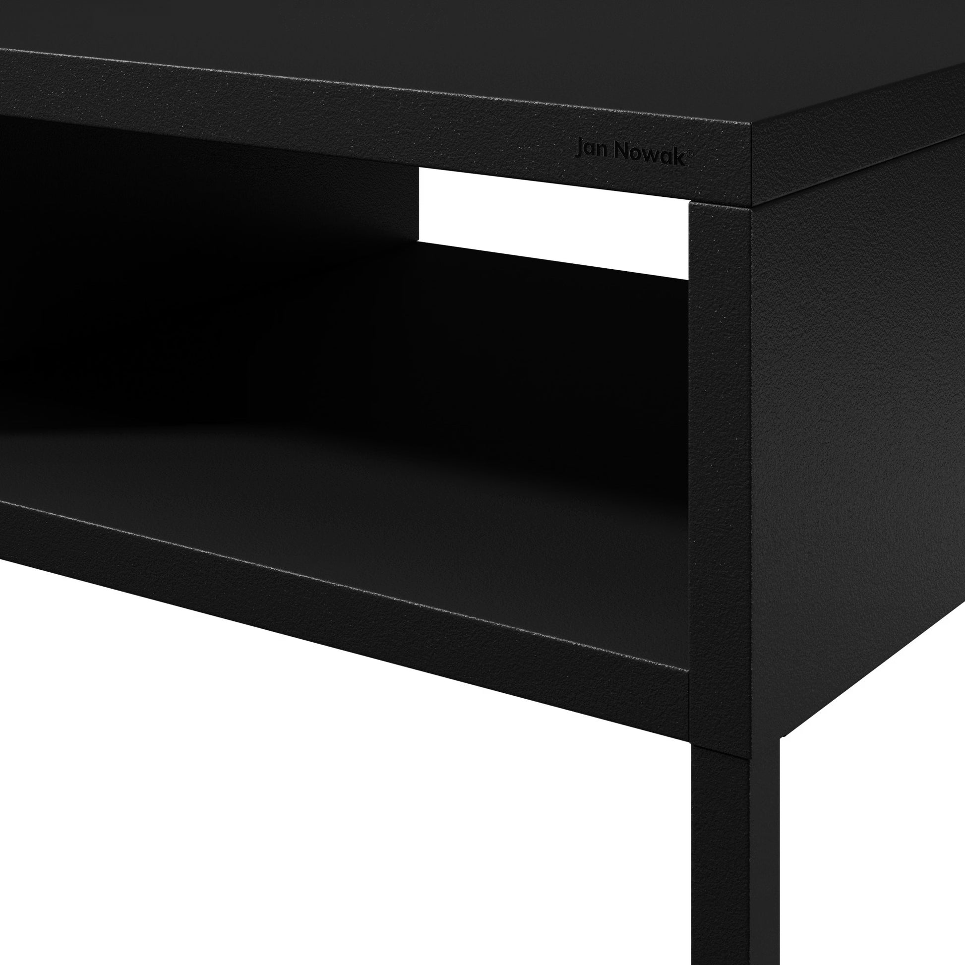 Kafijas galds Matti 90/45/45 cm melns - N1 Home