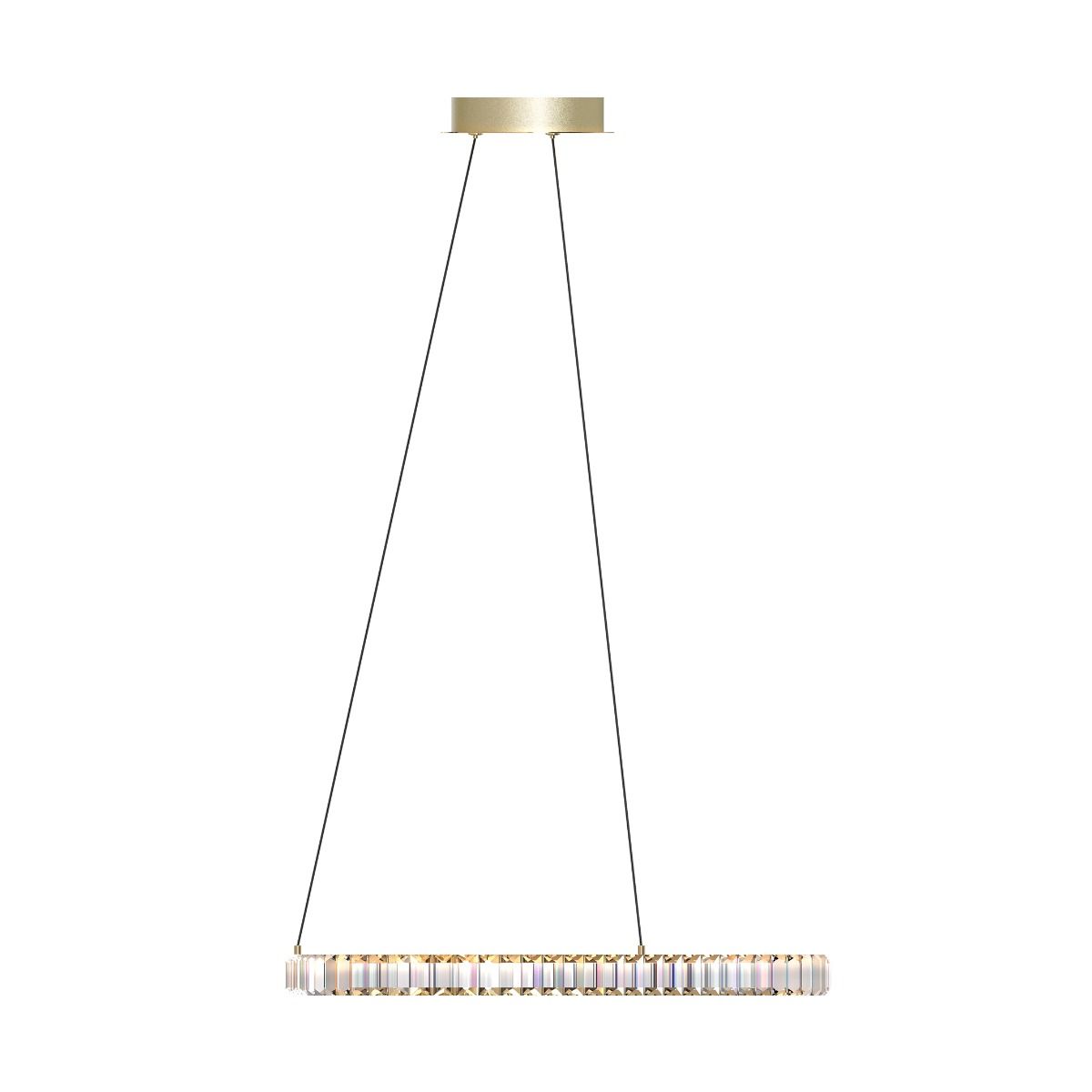 Piekaramā lampa Athena 150/60/60 cm zelts - N1 Home