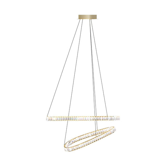 Piekaramā lampa Athena 150/80/80 cm zelts