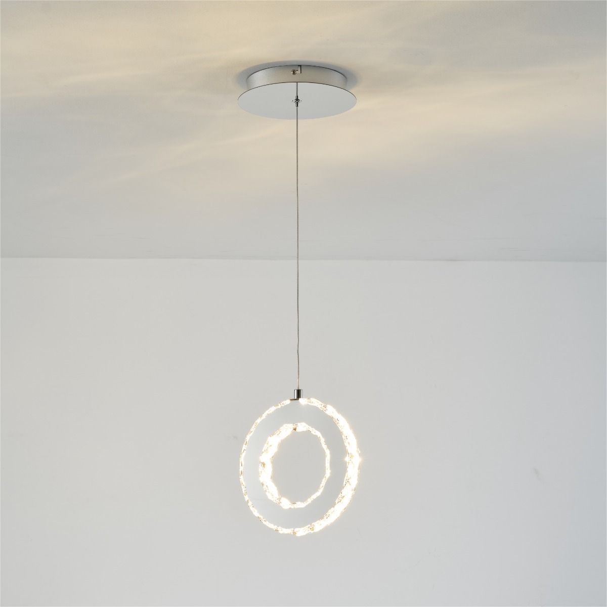 Piekaramā lampa Graff 20/150/18 cm hroms - N1 Home