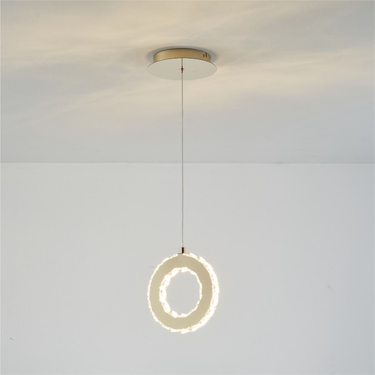Piekaramā lampa Graff 20/150/18 cm zelts - N1 Home