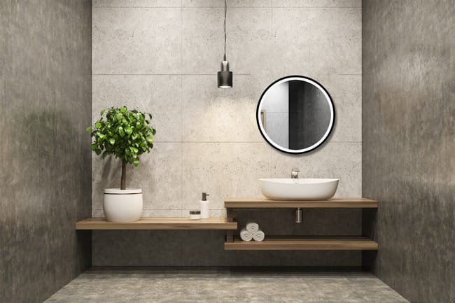 Spogulis Runds 70/80/90 cm x 2,5 cm - N1 Home