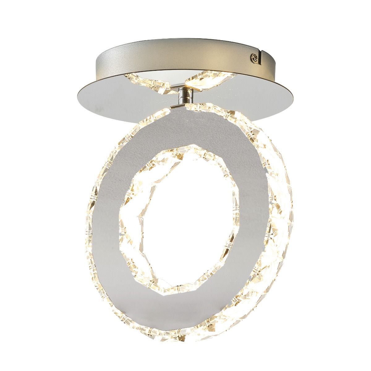 Piekaram lampa Graff 20/24/18 cm hroms - N1 Home