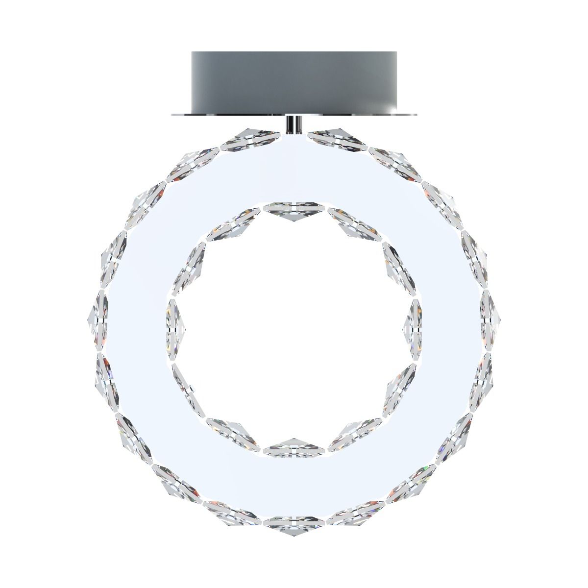 Piekaram lampa Graff 20/24/18 cm hroms - N1 Home