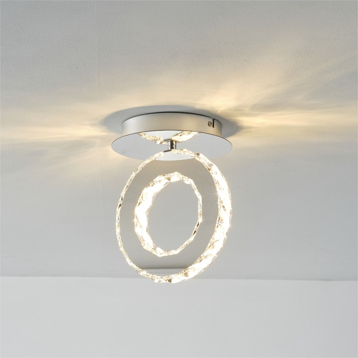 Piekaram lampa Graff 20/24/18 cm hroms - N1 Home