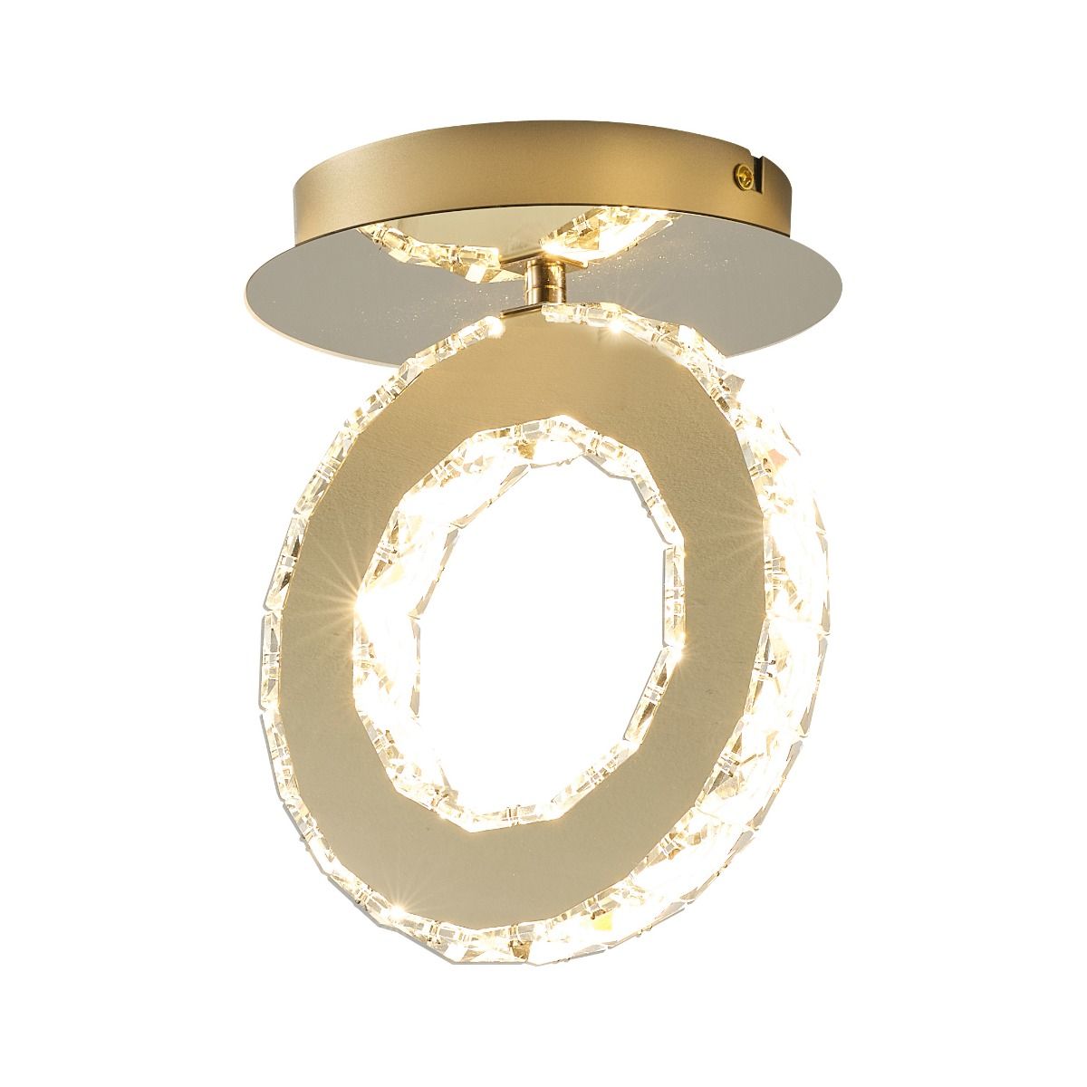 Piekaram lampa Graff 20/24/18 cm zelts