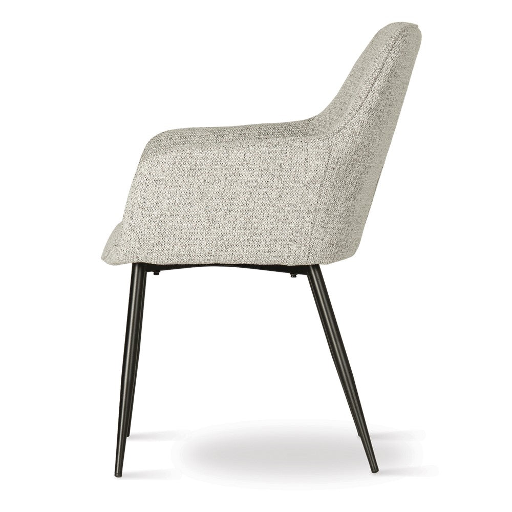 Krēsls Nan 62/58/85 cm gaiši pelēks - N1 Home