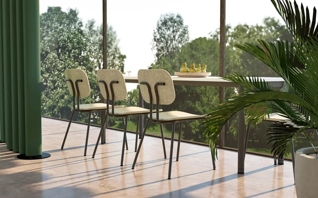 Krēsls Febias 46/53/82 cm saplāksnis - N1 Home